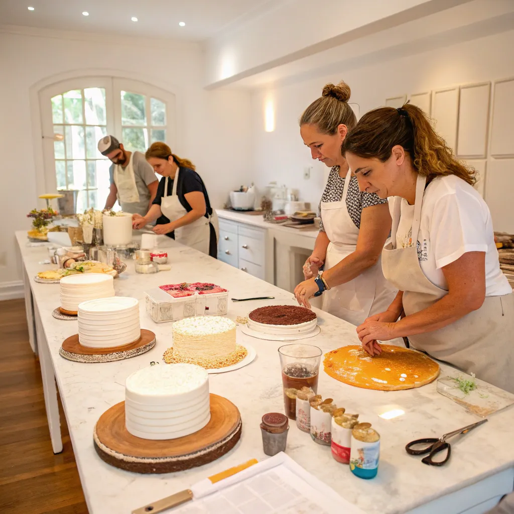 Gourmet Cake Baking Class Image